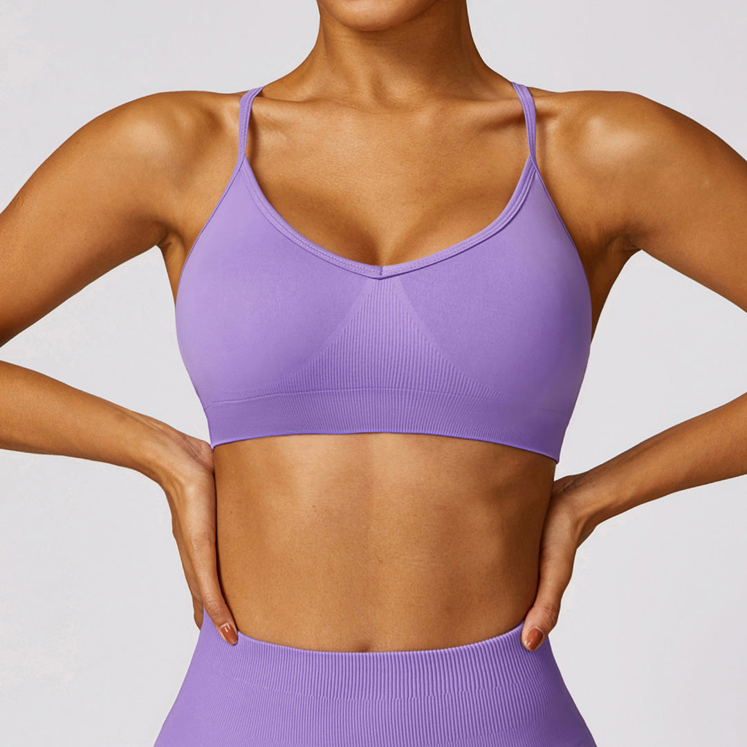 Seamless yoga quick-drying skinny bras