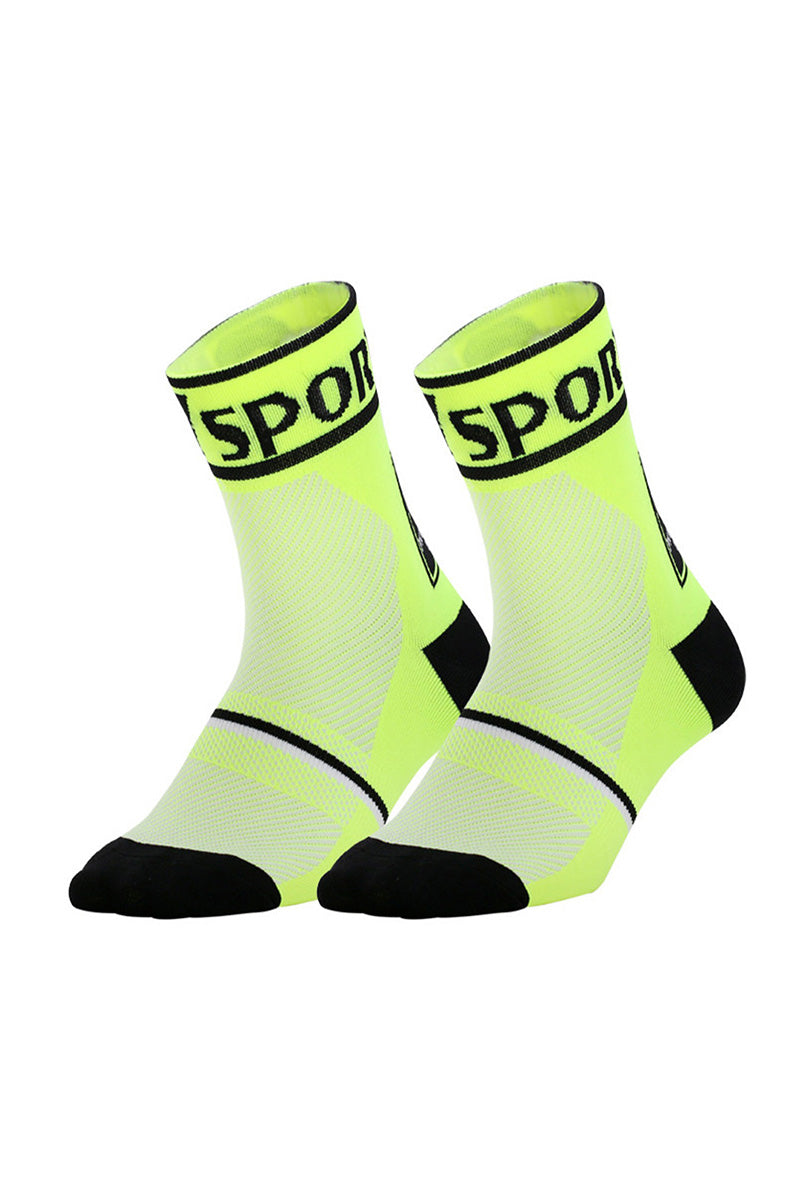 Cycling Running Basketball Breathable Mid-Calf Socks