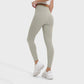 High-waisted hip-lifting stretch fitness leggings