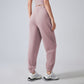 Autumn And Winter Elastic High Waist Fitness Sweatpants