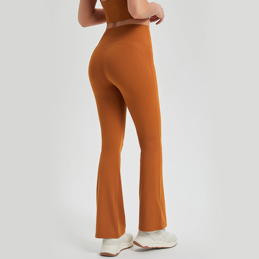 Legging de course taille haute rehaussant les hanches