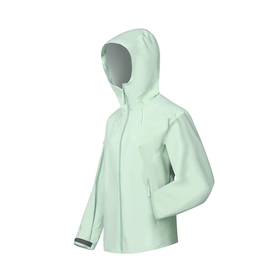 Windproof and waterproof midi jacket