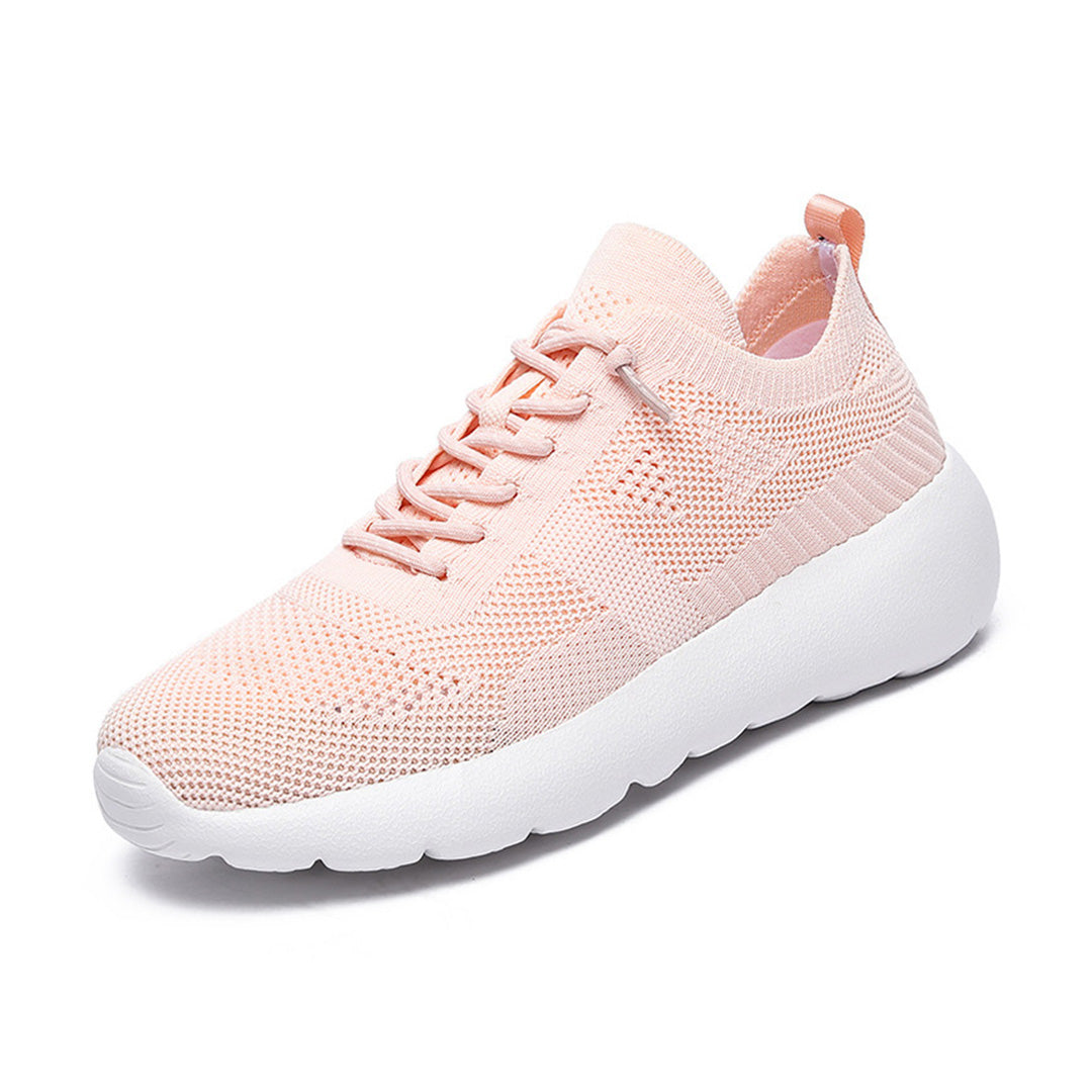 Lace-Up Lightweight Women's Mesh Sneakers