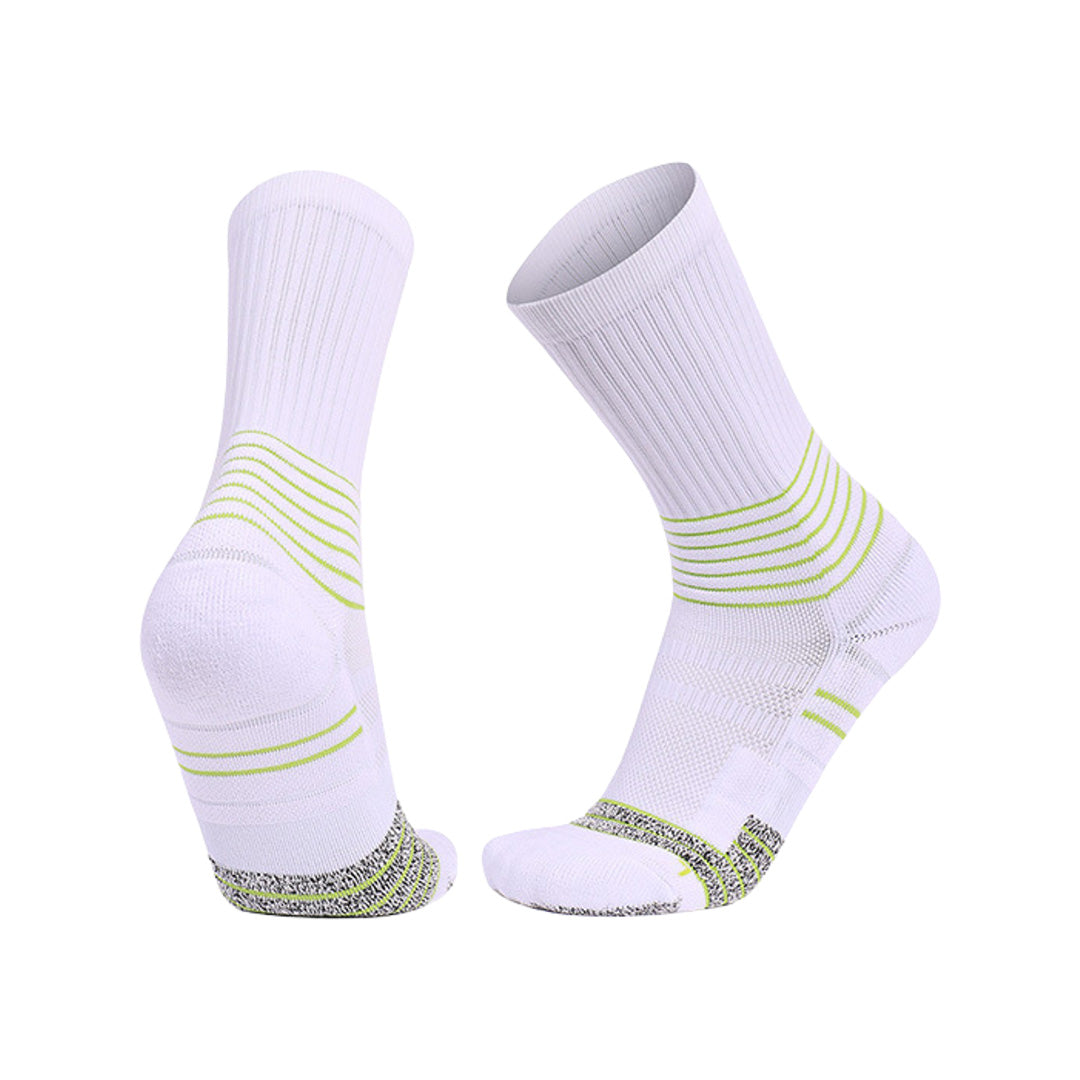 High Elastic Lycra High Basketball Sports Socks