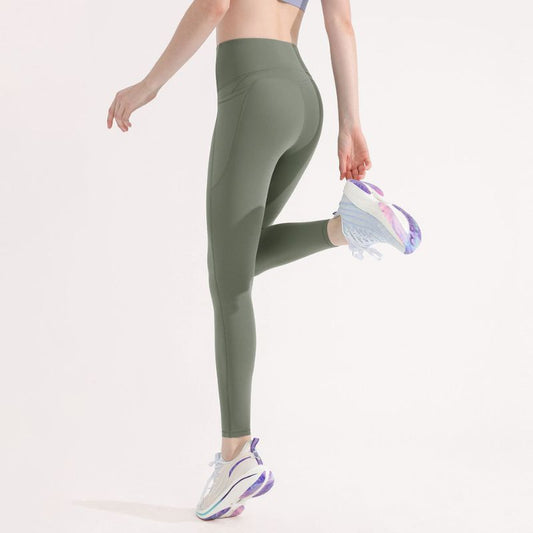 High waist butt raising fitness sweatpants