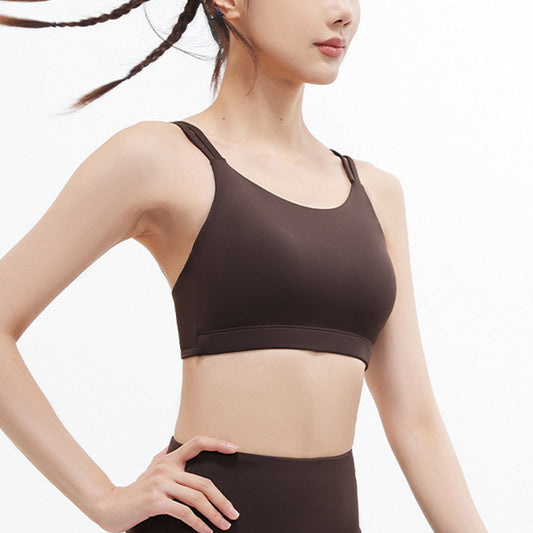 High Resilience Ultra-soft Sports Crop Bra