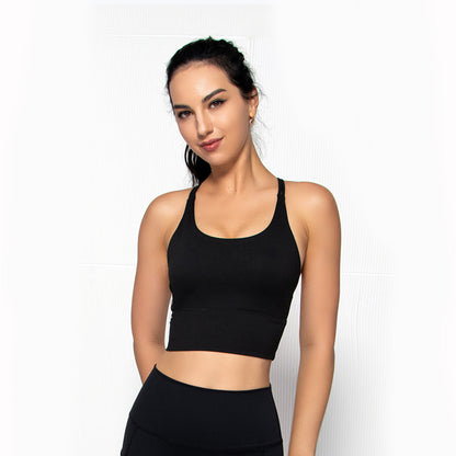 Braided Sling Seamless Sports Bra