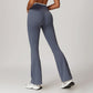 Nude Cross High-Waisted Yoga Flared Leg Pants