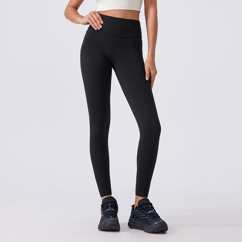 high waist and snug fit yoga leggings with Cargo Pockets