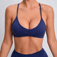 Detachable shoulder strap quick-drying sports bra