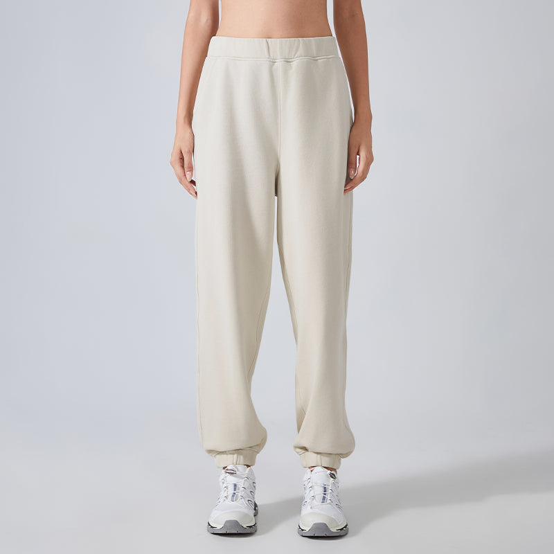 Autumn And Winter Elastic High Waist Fitness Sweatpants