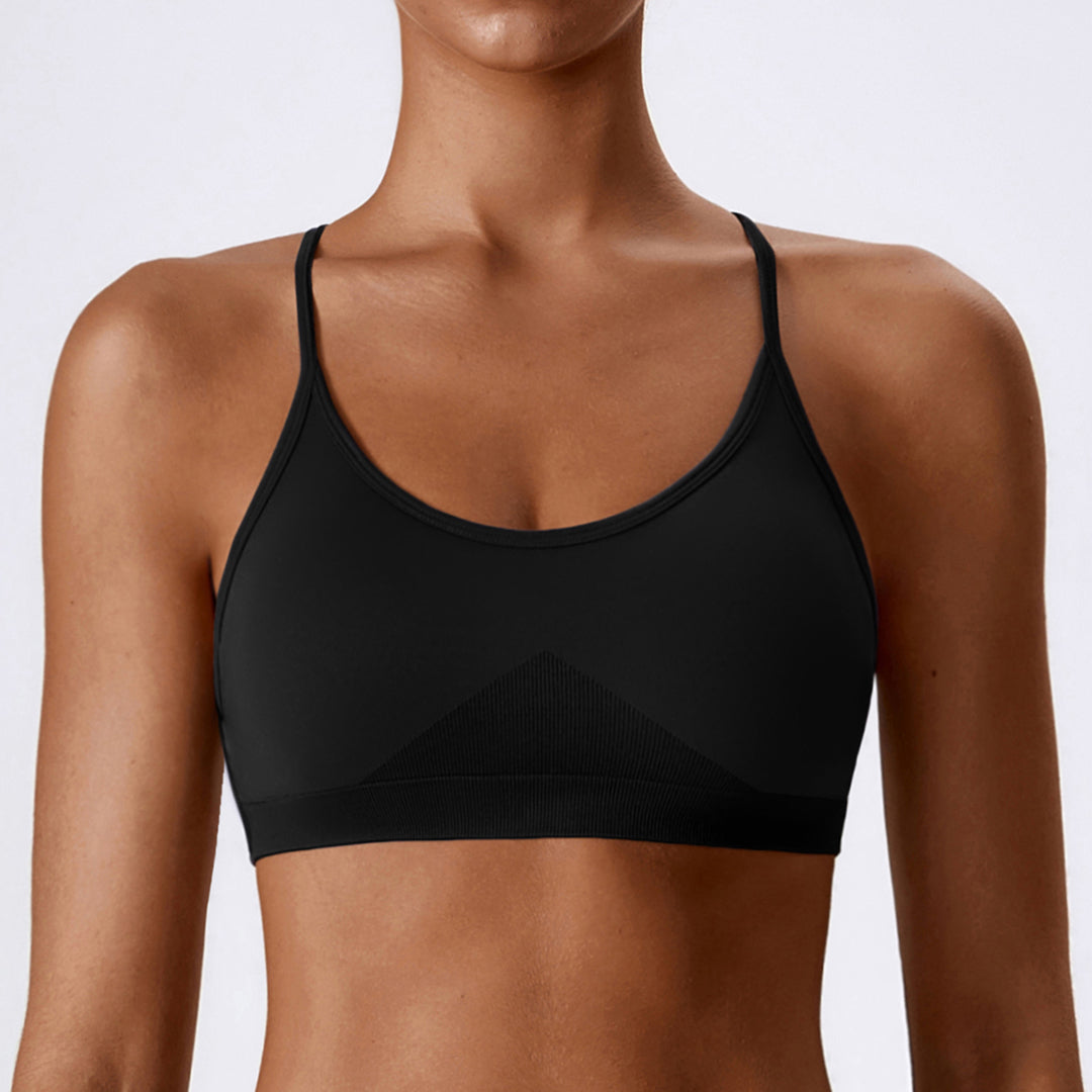 Seamless yoga quick-drying tight bra