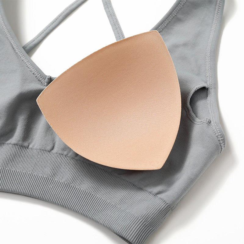 Seamless bra & skinny shorts sports yoga sets