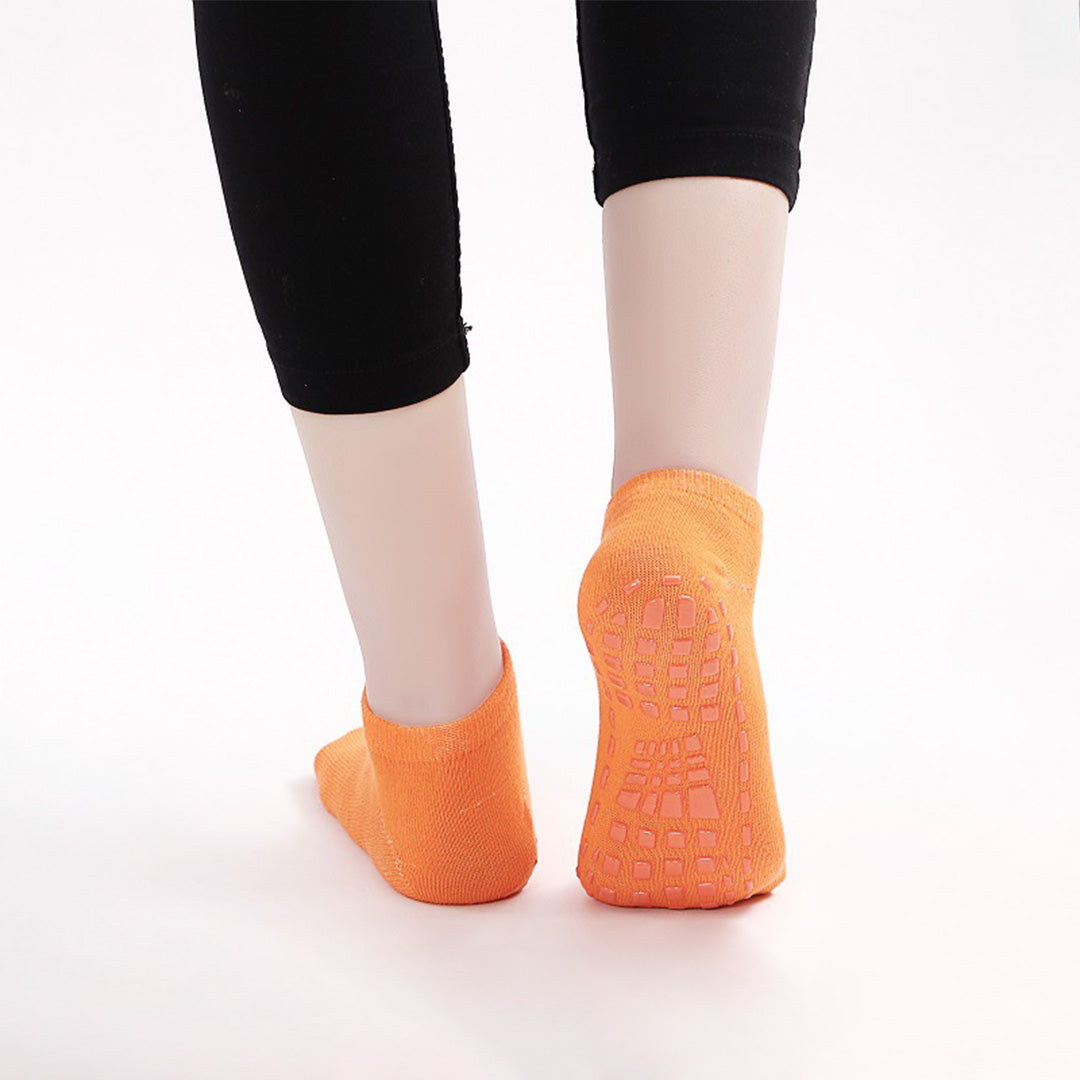 Chaussettes de sol respirantes Chaussettes antidérapantes pour sports de yoga