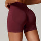 Seamless Quick-Dry High-Waisted Sport Shorts