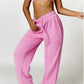 Triangle cup sports bra & jogging bottoms 2-piece set