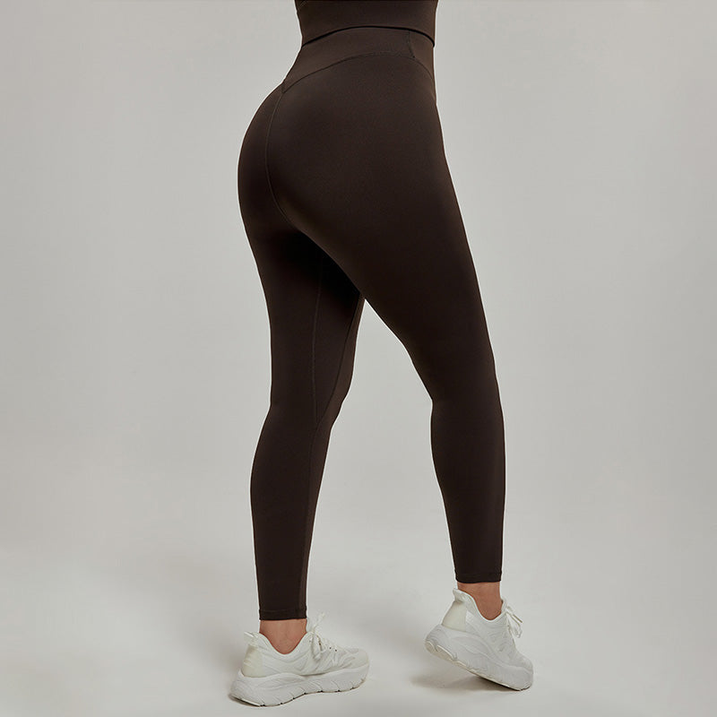 High waisted tummy control plus size yoga leggings