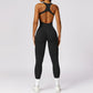 Beautiful back seamless yoga jumpsuit