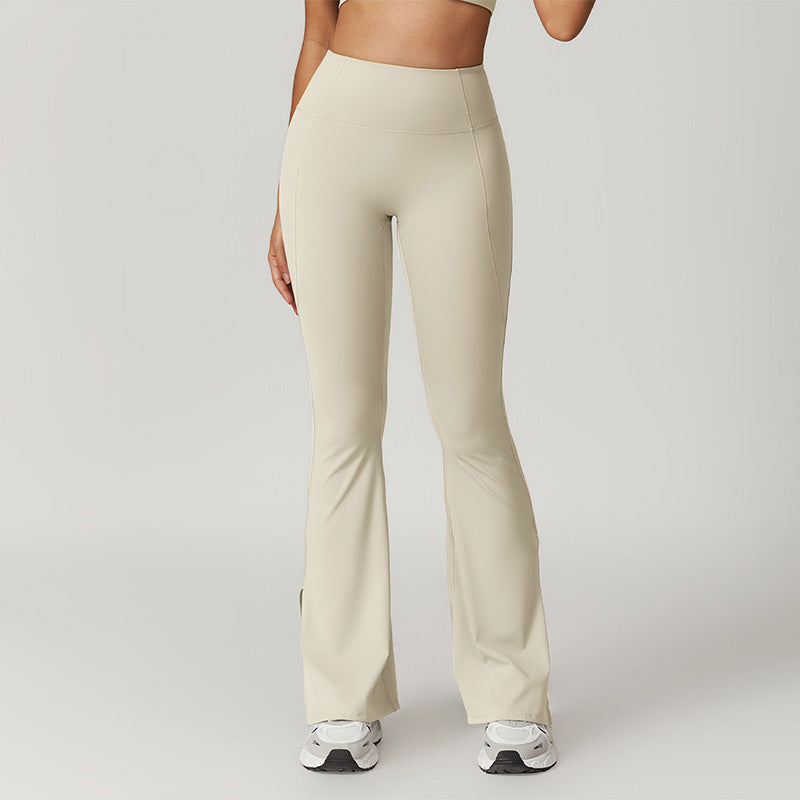 Quick-Dry High Waist Fitness Sports Flared Leg Pants