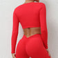 Sports Yoga Long Sleeve Gym Tops