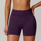 Seamless Quick-Dry High-Waisted Sport Shorts