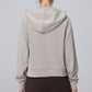 Modal long-sleeved hooded casual outdoor sports sweatshirt