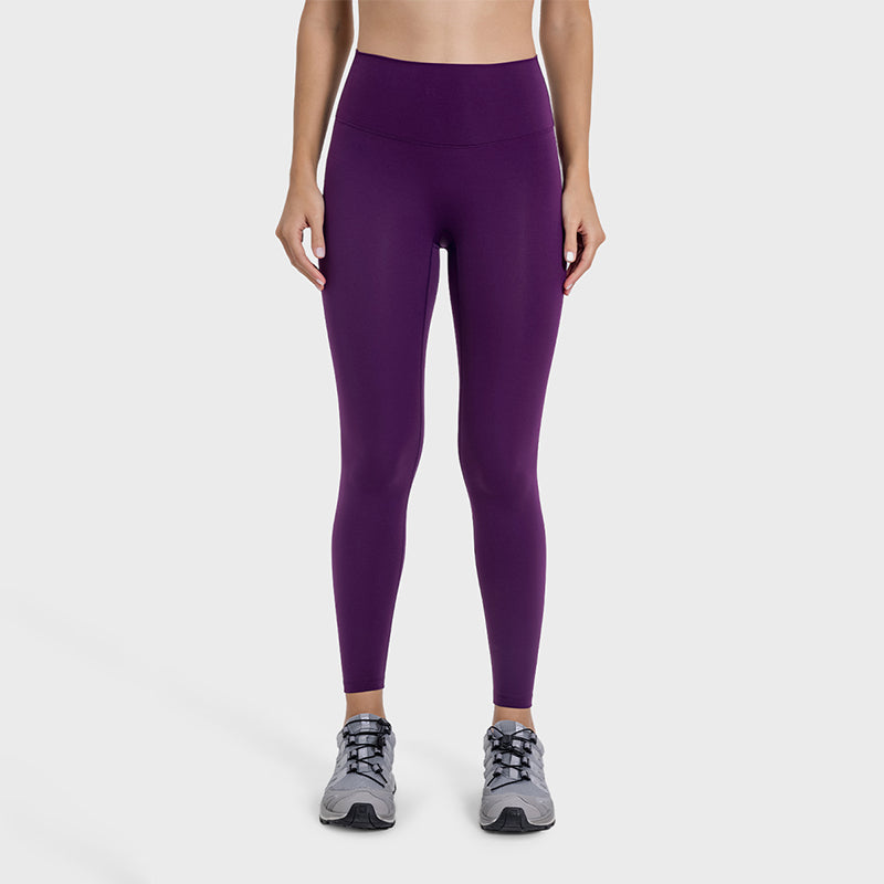 High-waisted hip-lifting stretch fitness leggings