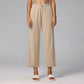 Modal High Waist Cropped Yoga Casual Straight Pants