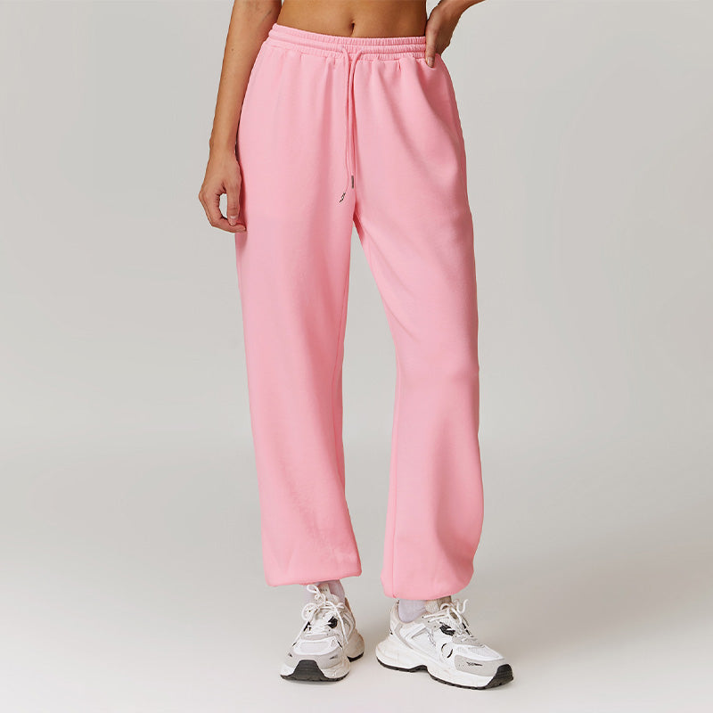 Casual Sports High waist Elastic Leg Sweatpants