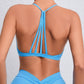 Detachable shoulder strap quick-drying sports bra