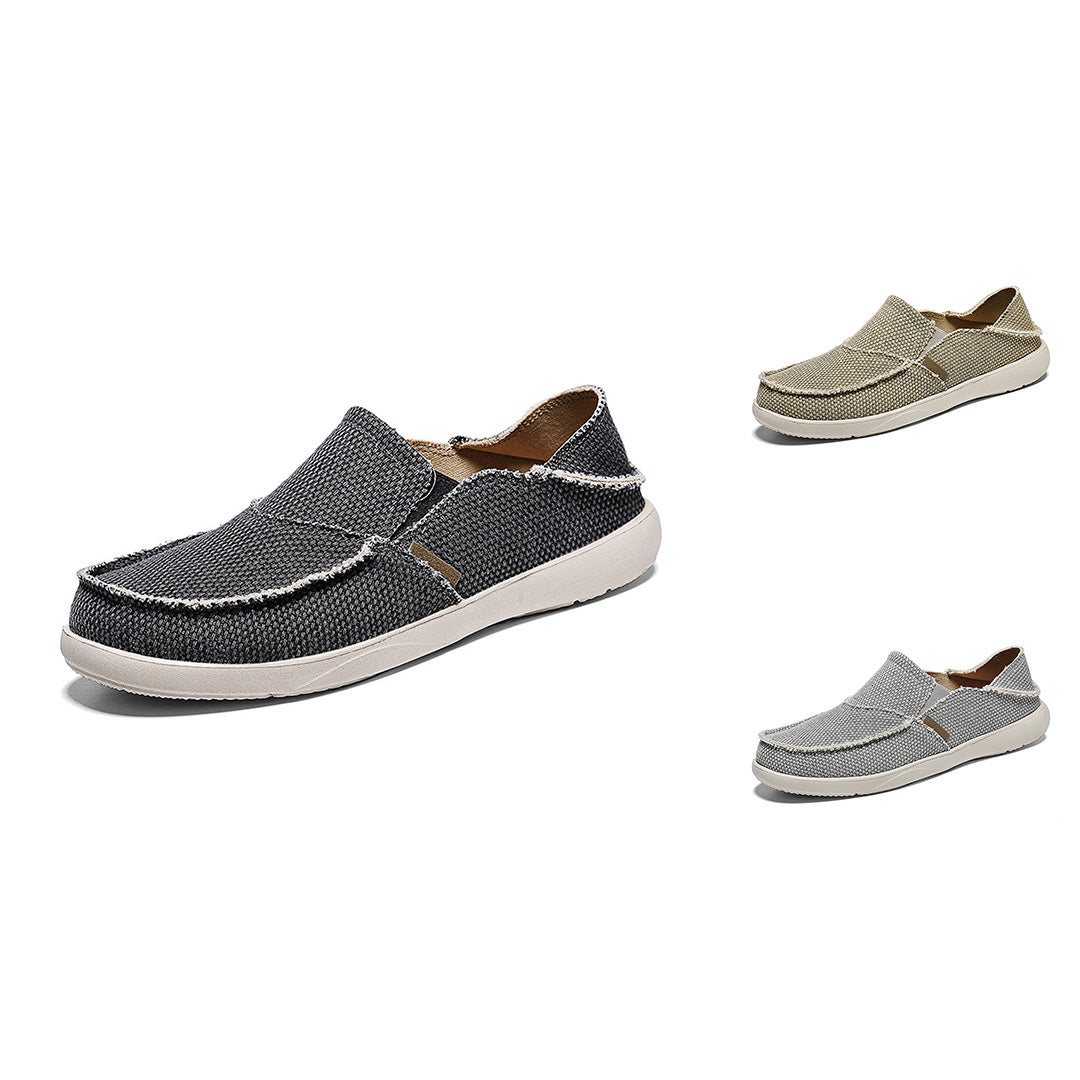 Breathable and Lightweight Canvas Casual Men's Shoes