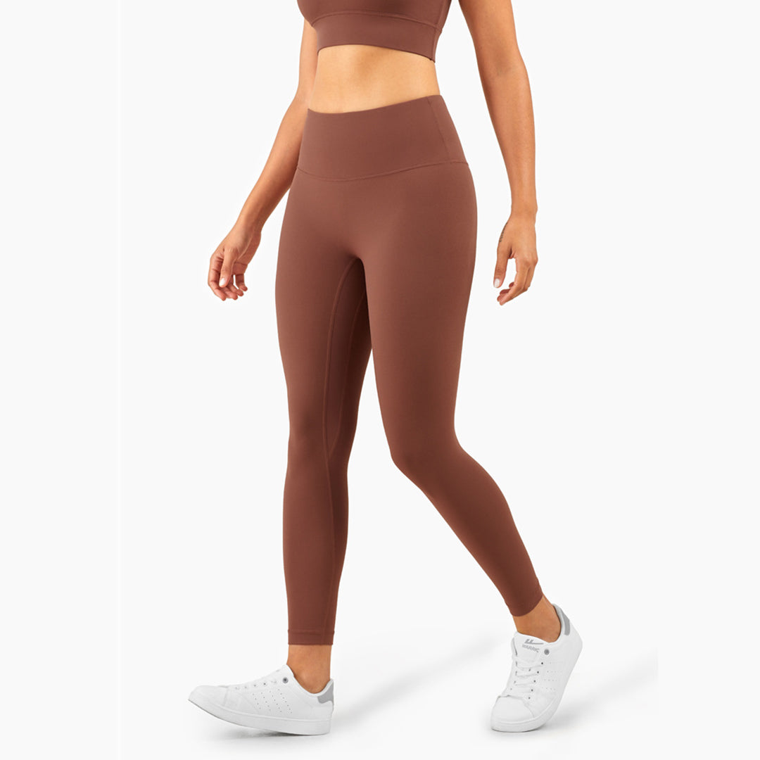 Solid color high-waisted Legging