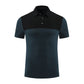 Outdoor Breathable Splicing Quick-Dry Sports Polo T-shirt