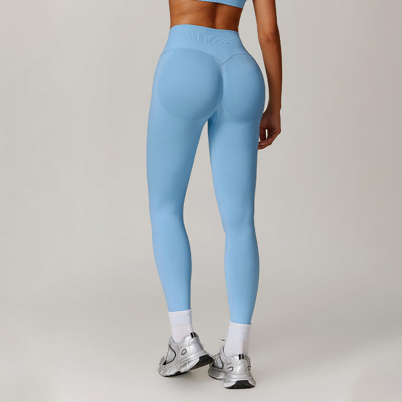 Seamless Quick-Dry High-Waisted Yoga Sports Leggings