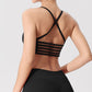 High Resilience Cross-back Sports Bra