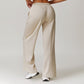 Casual And Loose High Waist Straight Leg Sports Sweatpants