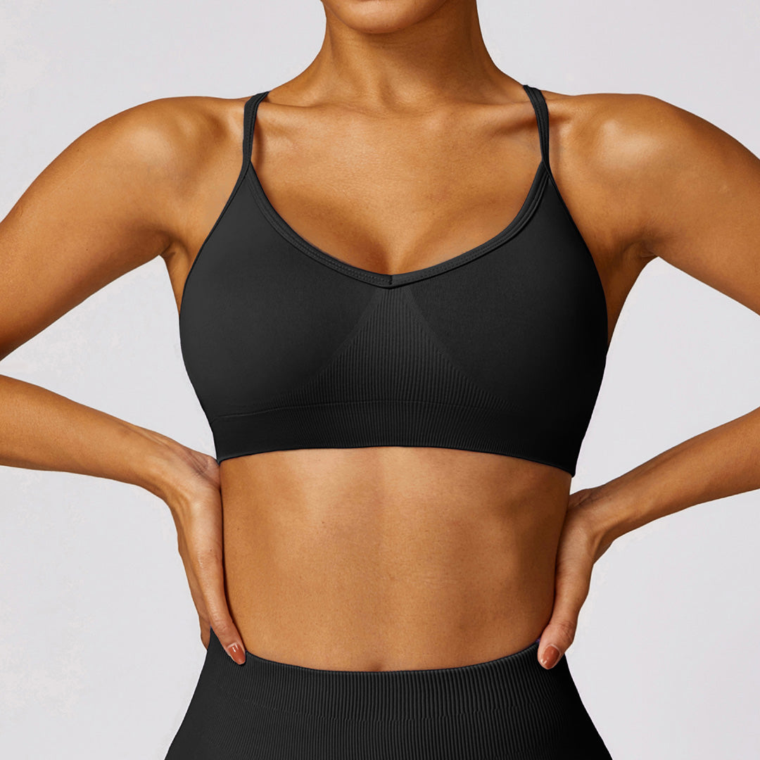 Seamless yoga quick-drying skinny bras