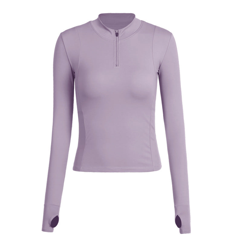 Casual Half Zip Slim Fit Track Top