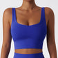 3/4 cup wide straps sports bra