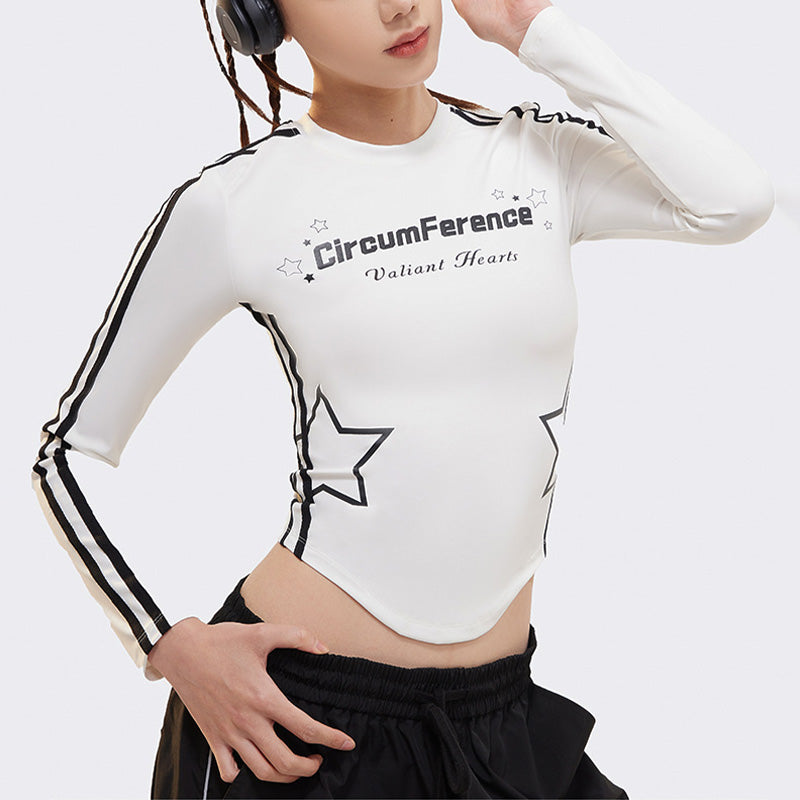 Ultra-Soft High Stretch Long Sleeve Sports T-Shirt