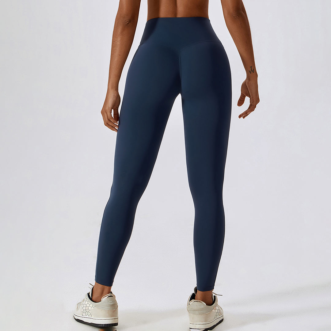 Legging de sport taille haute pour rehausser les hanches et le ventre