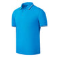 Men's cotton-trimmed polo shirt