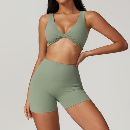 Quick Dry Sexy Bra + Shorts 2-piece set