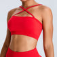 Seamless slimming bandeau sports yoga bra