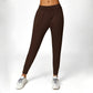 Solid stretch jogging bottoms