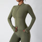 Naked slim fit running long sleeve and fitness leggings sportswear set