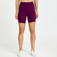 Solid color high-stretch biker shorts