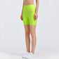 Skin-friendly solid patchwork sports shorts