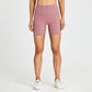 Solid color high-stretch biker shorts