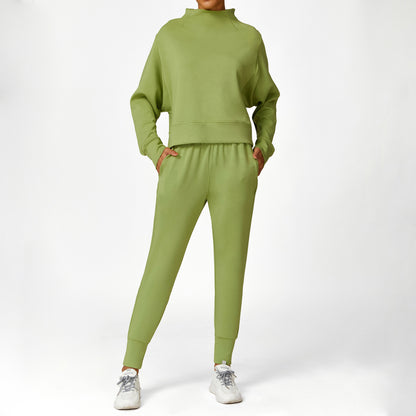 Solid stretch jogging bottoms